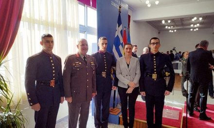Свечана церемонија полагања заклетве студената-кадета Војне школе официра у Солуну