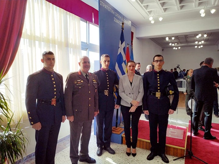 Свечана церемонија полагања заклетве студената-кадета Војне школе официра у Солуну