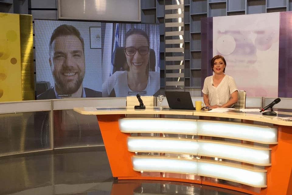 Jelena Jovanovic – Συνέντευξη της Eπικεφαλής της Αντιπροσωπείας στην εκπομπή “Πρωινό Πρόγραμμα” του RTRS