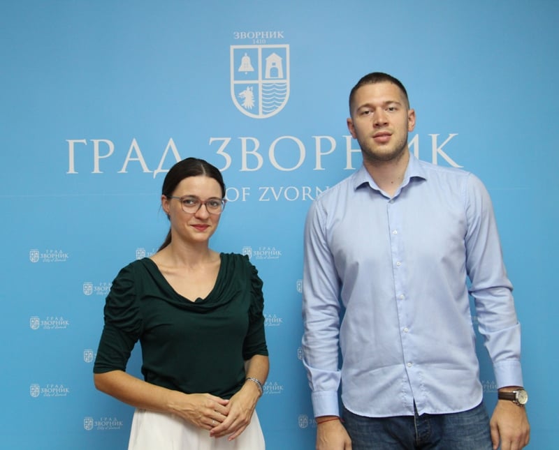 Συνάντηση της Επικεφαλής της Αντιπροσωπείας με τον Σύμβουλο του Δημάρχου για ζητήματα της νεολαίας της πόλης Zvornik
