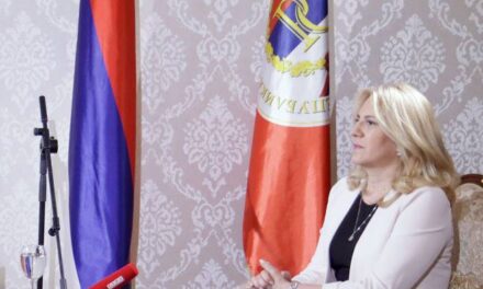Željka Cvijanović – „Stavljamo se na raspolaganje za pomoć ukrajinskom narodu“