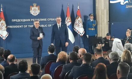 Mlađen Cicović – Τιμήθηκε με το «Χρυσό Μετάλλιο Αξίας» της Σερβίας