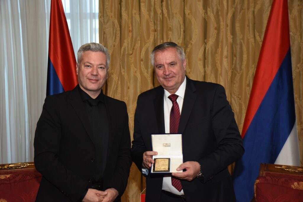 Συνάντηση του Πρωθυπουργού της Σερβικής Δημοκρατίας με τον Ηγούμενο της Ιεράς Μονής Χιλανδαρίου