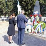 Κατάθεση στεφάνων στα στρατιωτικά συμμαχικά κοιμητήρια Ζέιτενλικ για την Ημέρα της Νίκης κατά του Φασισμού