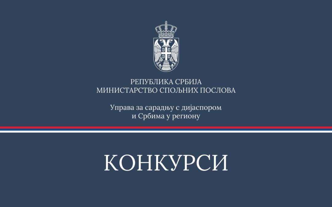 Конкурс за суфинансирање пројеката