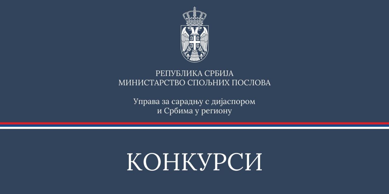 Конкурс за суфинансирање пројеката