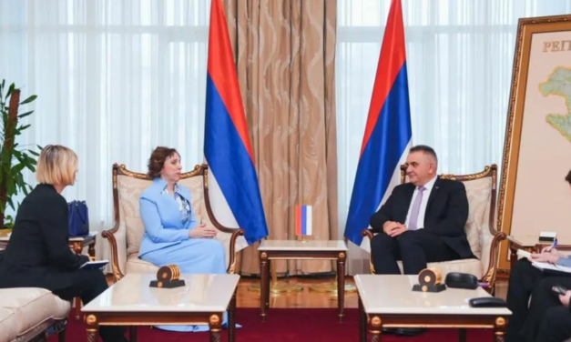 Συνάντηση του Πρωθυπουργού της Σερβικής Δημοκρατίας με την Πρέσβη της Ελλάδας στη Βοσνία και Ερζεγοβίνη