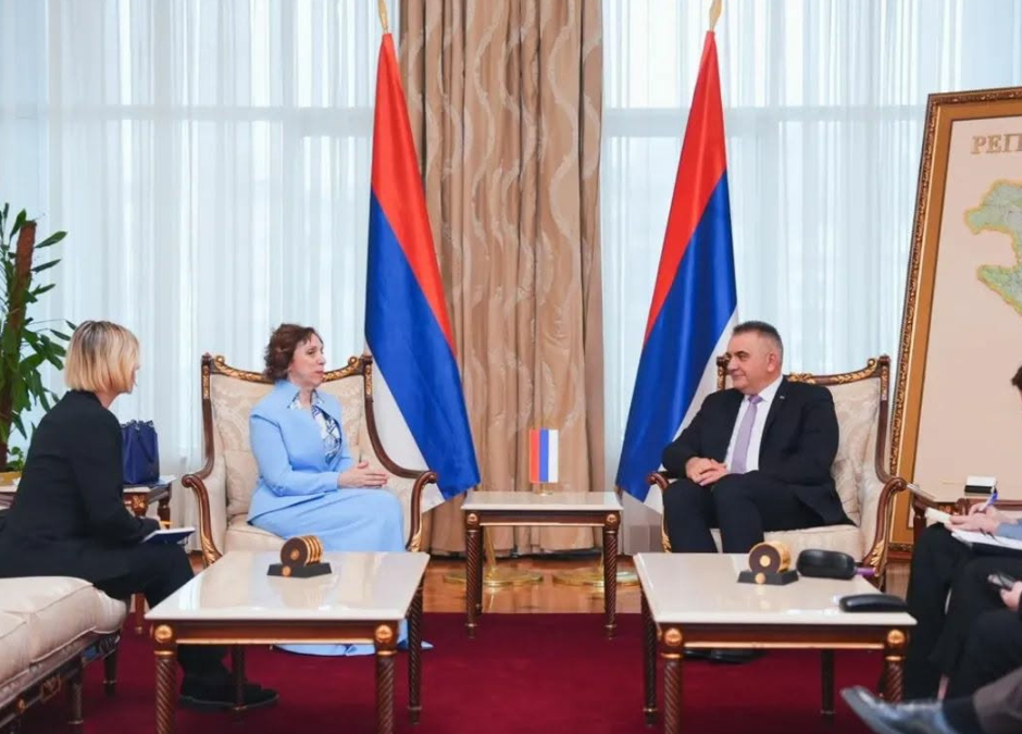 Συνάντηση του Πρωθυπουργού της Σερβικής Δημοκρατίας με την Πρέσβη της Ελλάδας στη Βοσνία και Ερζεγοβίνη