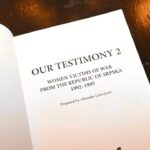 Промоција монографије „Наша исповијест два – жене жртве рата из Републике Српске 1992-1995“