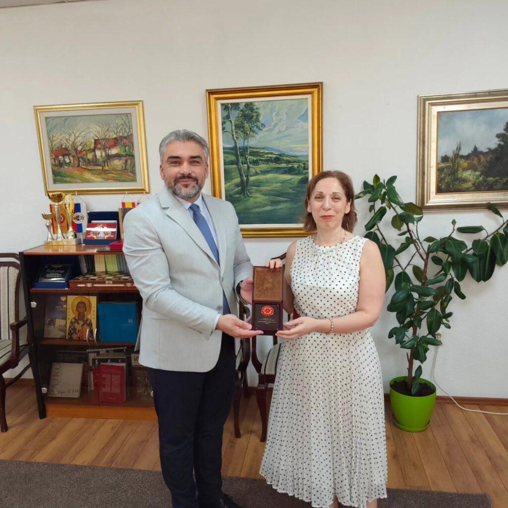 Η Πρέσβης της Ελληνικής Δημοκρατίας επισκέφθηκε τη Φιλοσοφική Σχολή του Πανεπιστημίου Ανατολικού Σαράγεβο