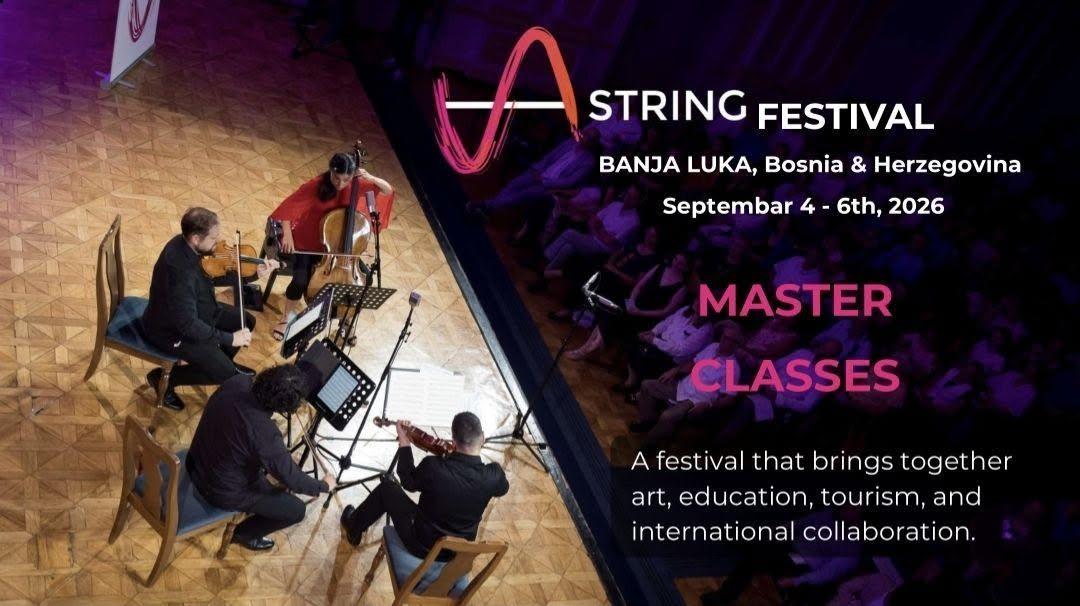 A STRING FEST 2026 – ΠΡΟΣΚΛΗΣΗ ΣΕ ΝΕΟΥΣ ΜΟΥΣΙΚΟΥΣ