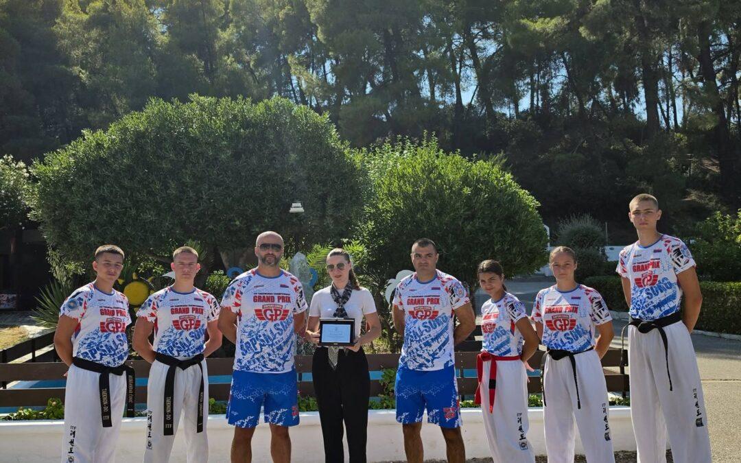 Теквондо клуб „Српски соко“ из Зворника на спортском кампу у Грчкој