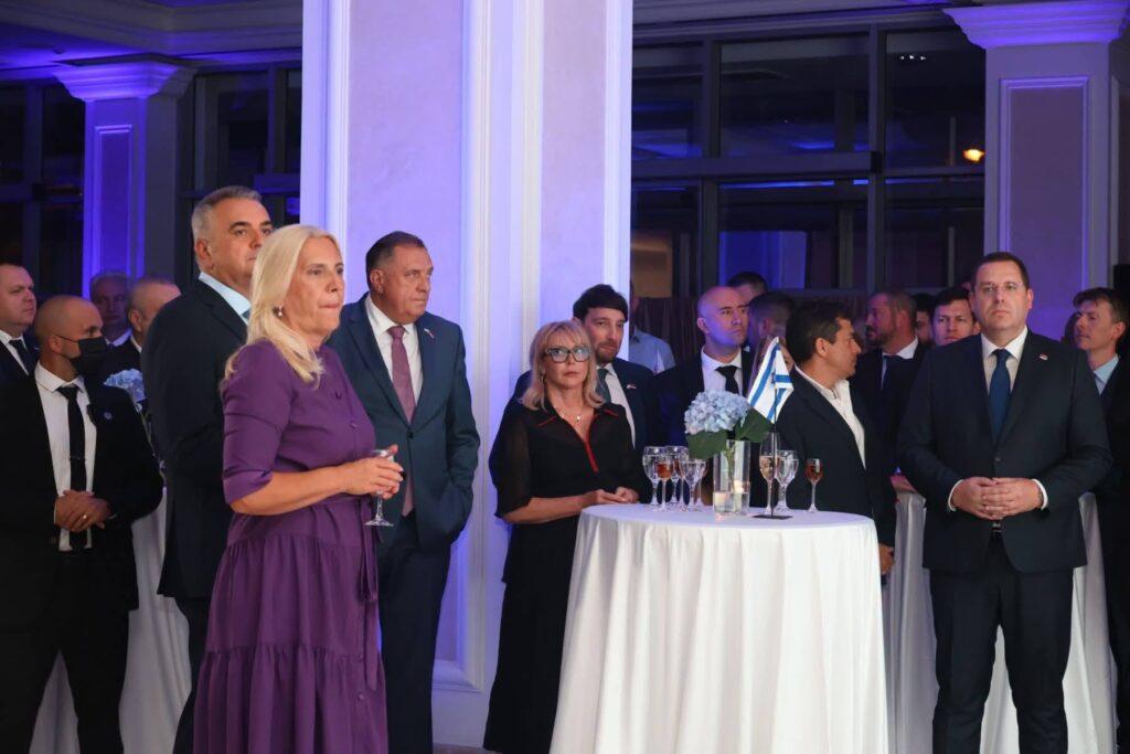 Τελετή για τα εγκαίνια του Γραφείου του Εμπορικού Επιμελητηρίου του Ισραήλ στην Μπάνια Λούκα