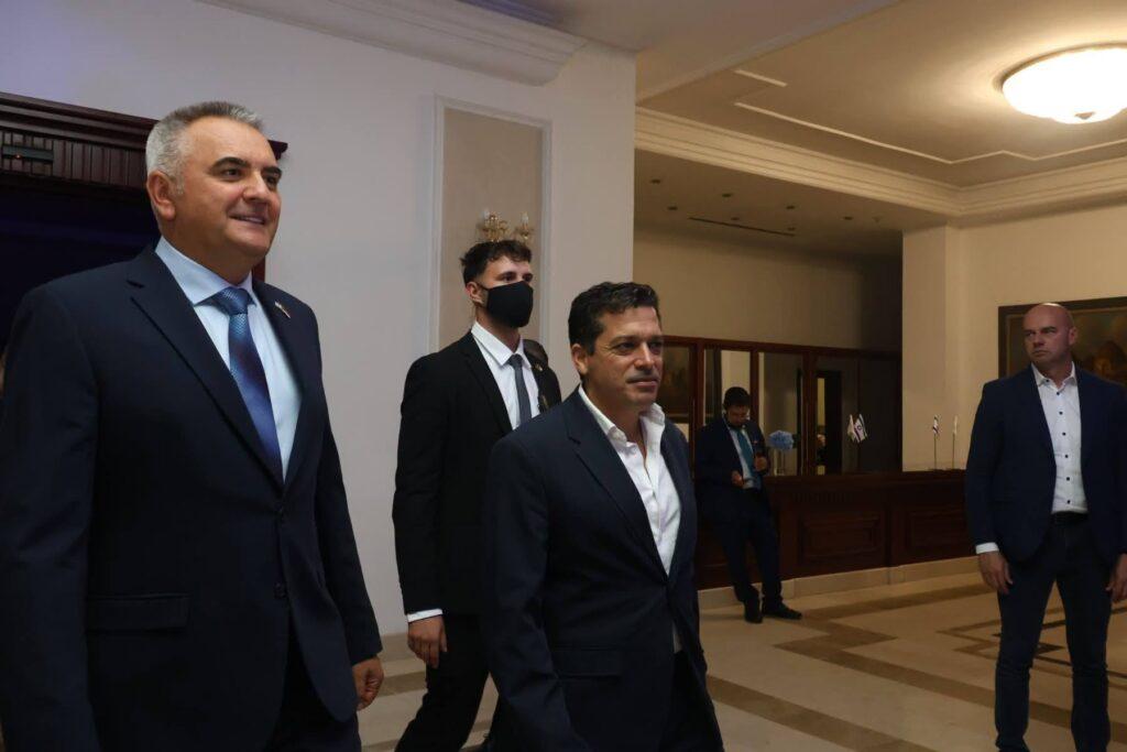 Τελετή για τα εγκαίνια του Γραφείου του Εμπορικού Επιμελητηρίου του Ισραήλ στην Μπάνια Λούκα