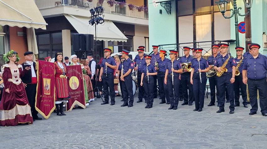 Η Αστυνομική Ορχήστρα του Υπουργείου Εσωτερικών της Σερβικής Δημοκρατίας συμμετείχε στο παραδοσιακό Φεστιβάλ «Μεγάλη Παναγία Αμπελώνας»