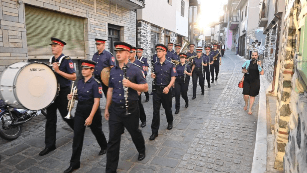 Η Αστυνομική Ορχήστρα του Υπουργείου Εσωτερικών της Σερβικής Δημοκρατίας συμμετείχε στο παραδοσιακό Φεστιβάλ «Μεγάλη Παναγία Αμπελώνας»