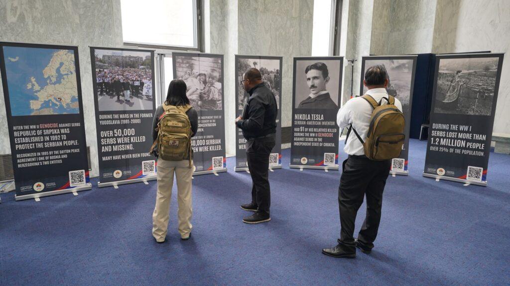 Η Σερβική Δημοκρατία στο Αμερικανικό Κογκρέσο: Το Μνημειακό Κέντρο παρουσίασε την έκθεση την έκθεση «Μάθετε για τα δεινά του σερβικού λαού» (Learn About Serbian Suffering)